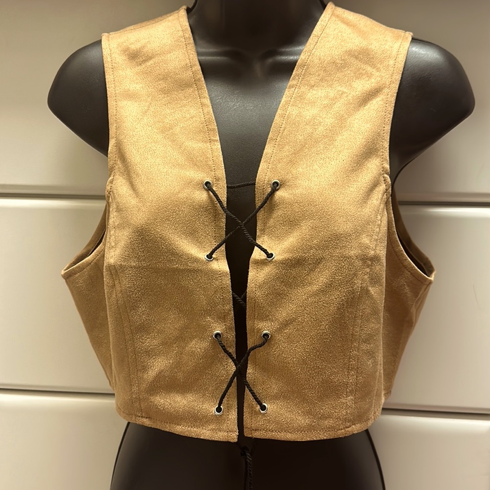 Suede Vest